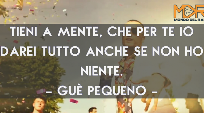 Citazioni, Frasi e Aforismi di canzoni del rapper Guè Pequeno dei Club Dogo
