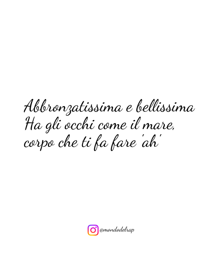 Citazione Anna 30°C Abbronzatissima e bellissima Ha gli occhi