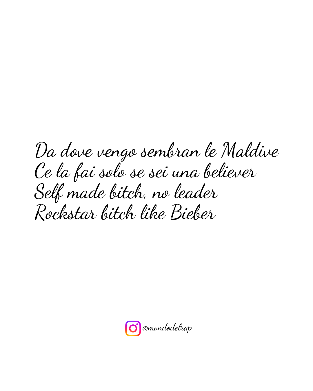 Citazione Anna 30°C Da dove vengo sembran le Maldive Ce la fai