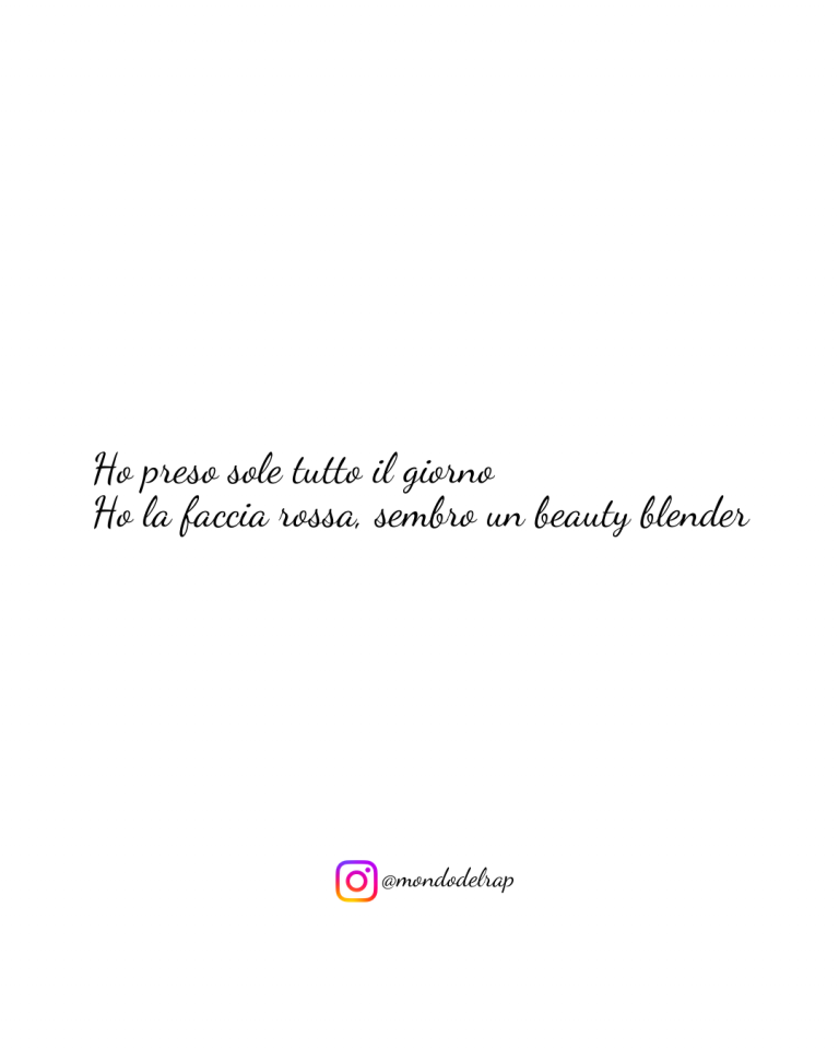 Citazione Anna 30°C Ho preso sole tutto il giorno Ho la faccia