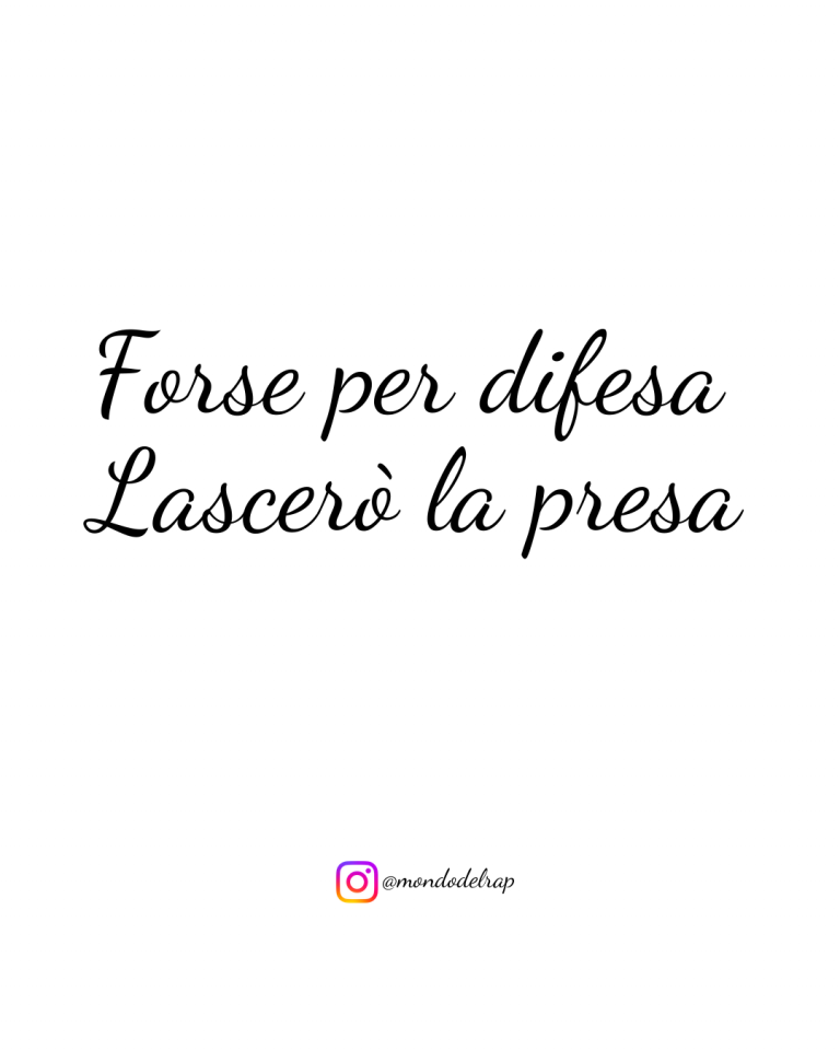 Citazione Mahmood Nei letti degli altri Forse per difesa