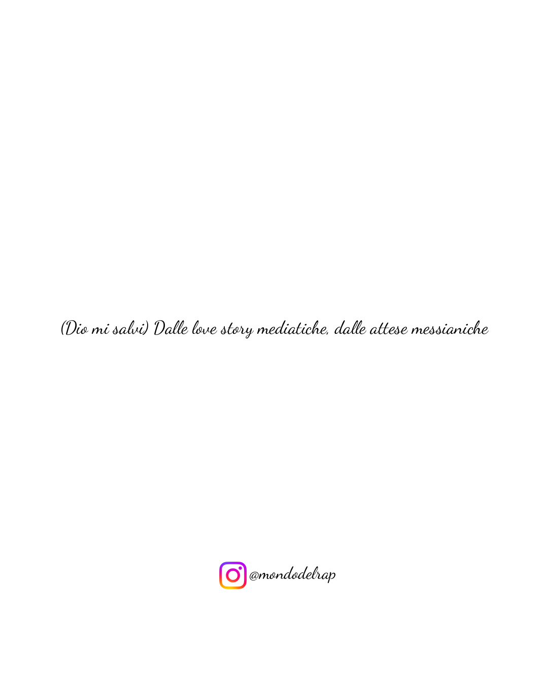 Citazione Marracash Cosplayer (Dio mi salvi) Dalle love story