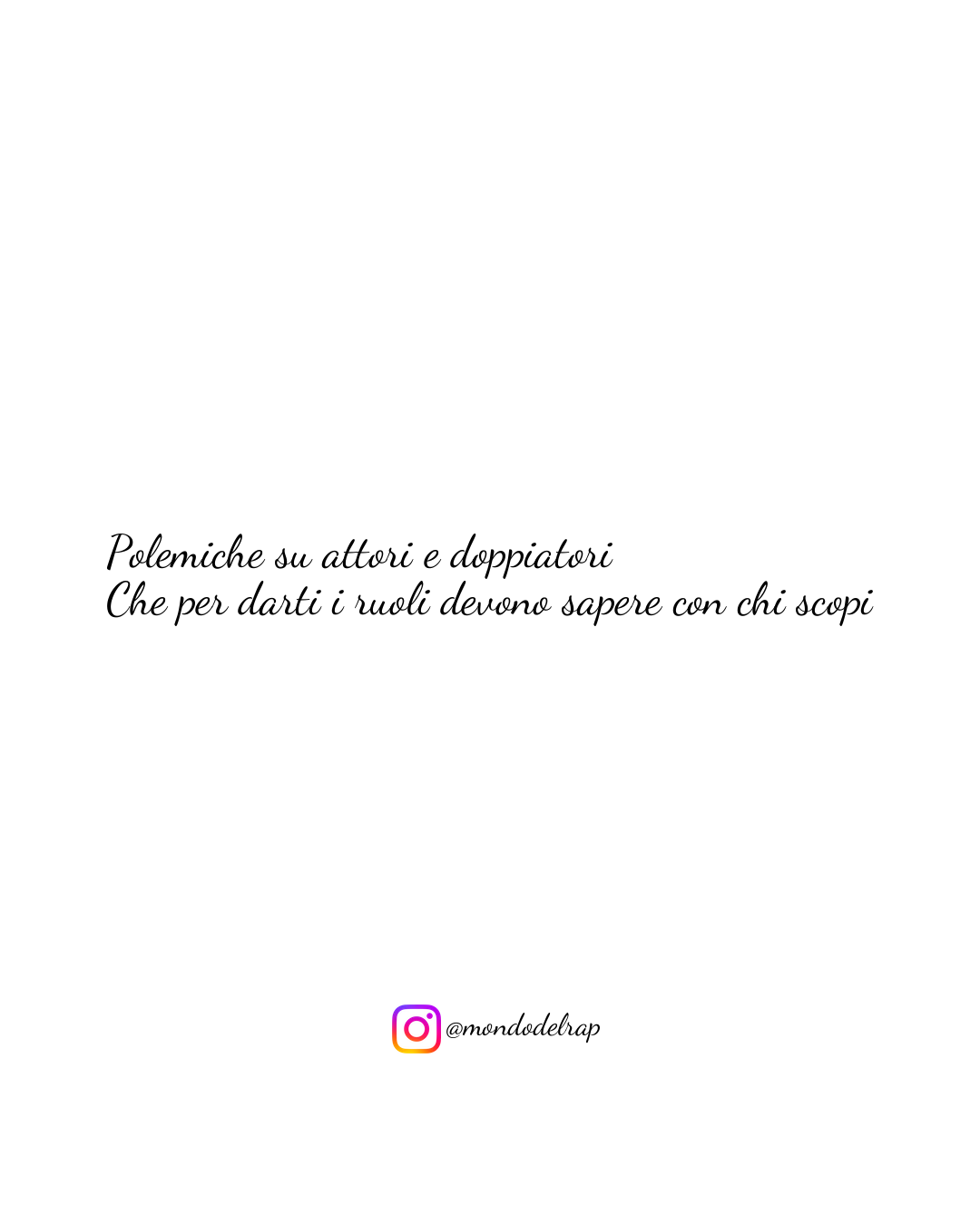 Citazione Marracash Cosplayer Polemiche su attori e doppiatori