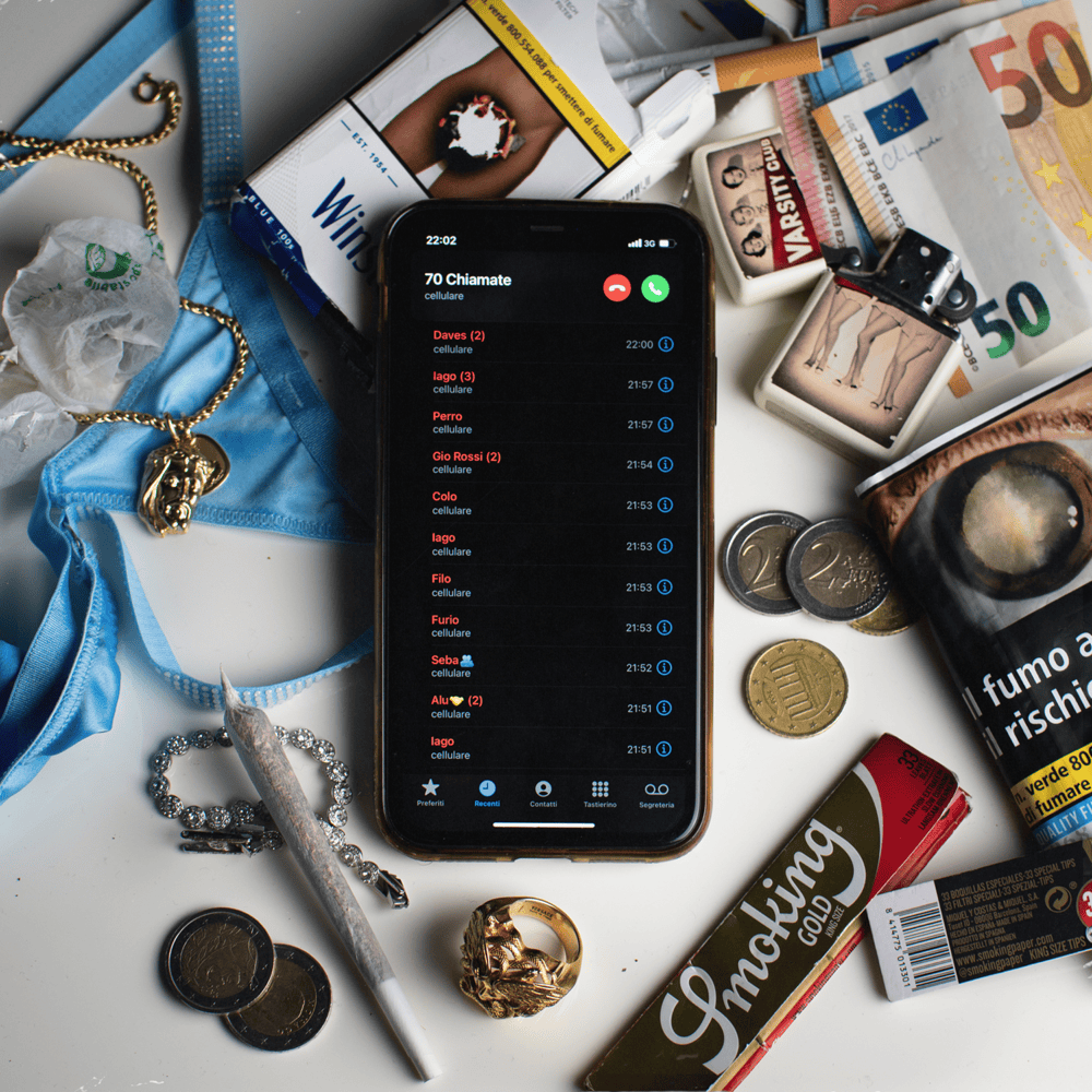 Cover della canzone '70 Chiamate' di 22simba