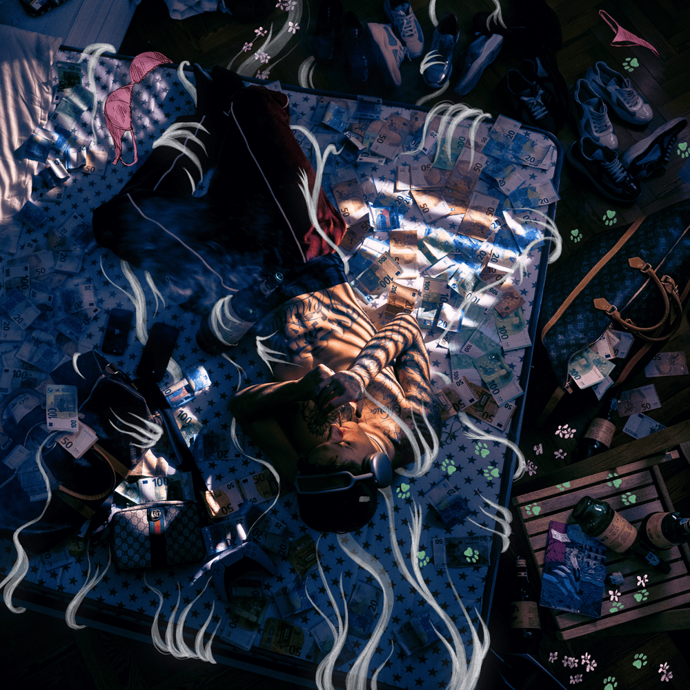 Cover dell'album 'La Cura, in nome di Miria (Deluxe)' di 22simba