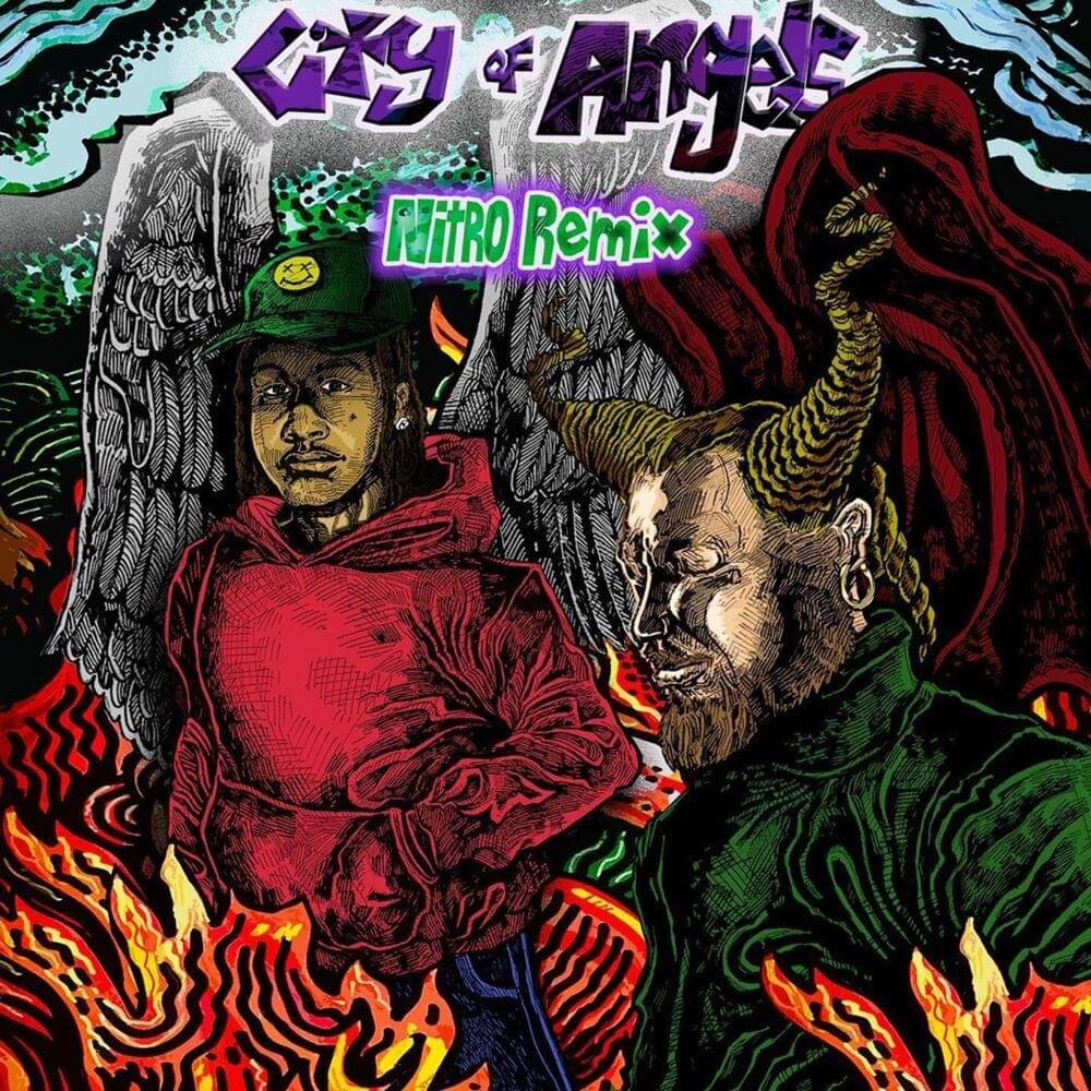 Cover della canzone 'City of Angels (Nitro Remix)' di 24kGoldn ft. Nitro