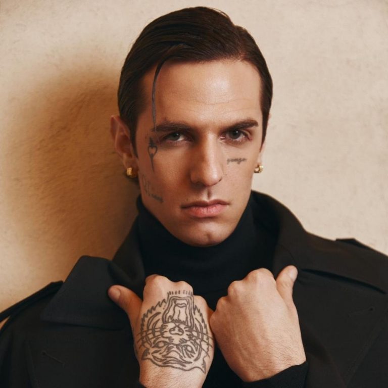 Foto di Achille Lauro, artista con ruolo nel rap italiano