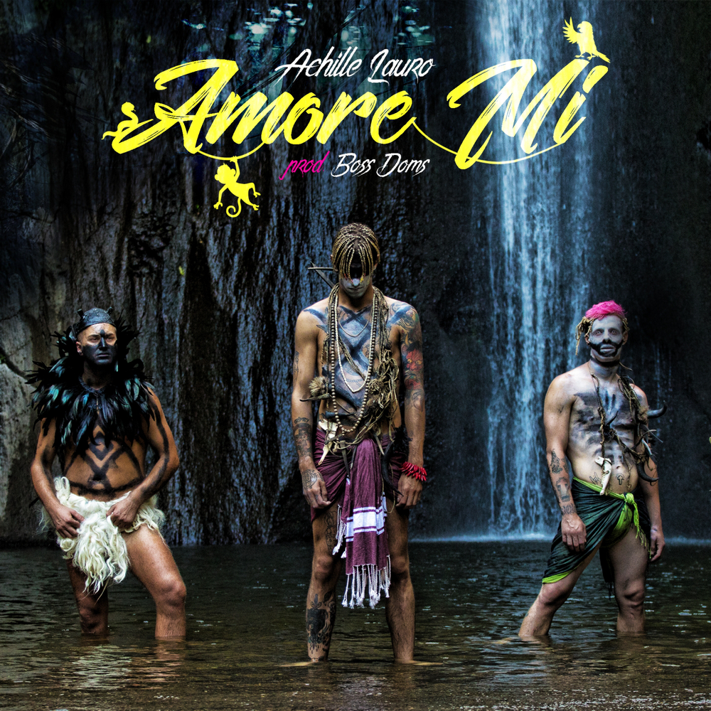 Cover della canzone 'Amore mi' di Achille Lauro