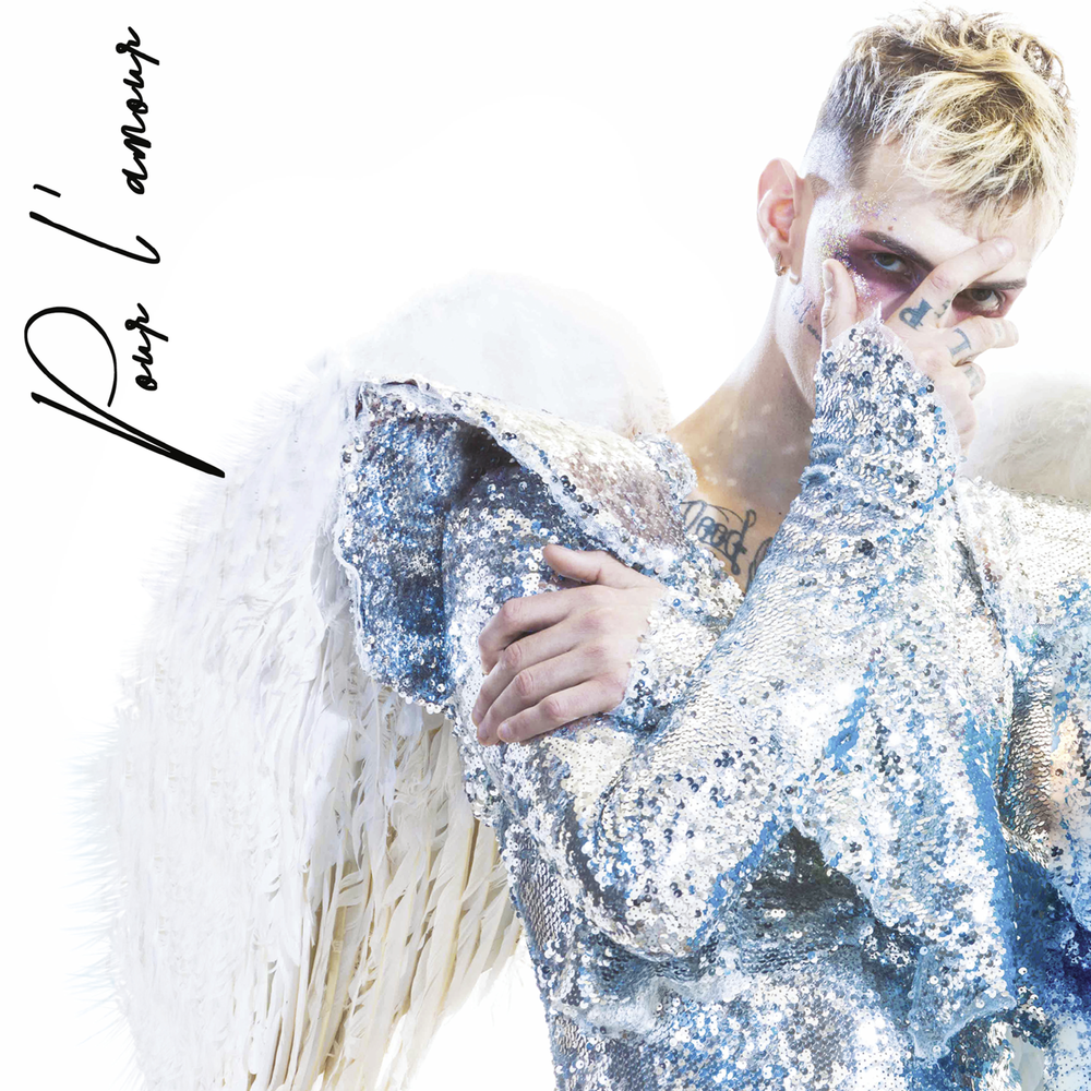 Cover dell'album 'Pour l’amour' di Achille Lauro