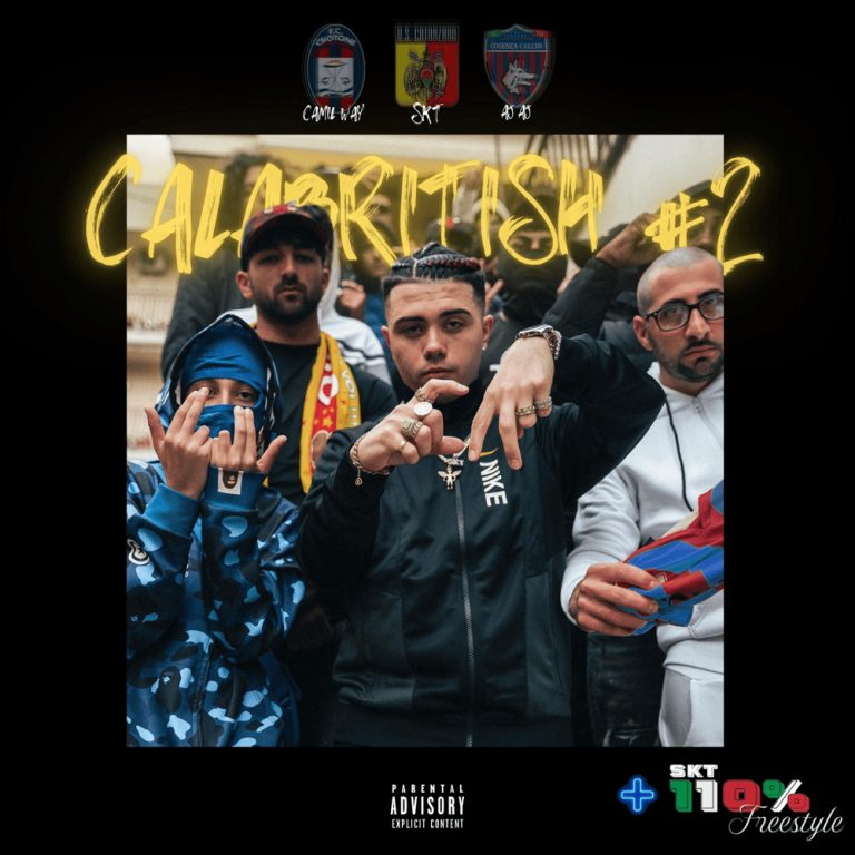 Cover della canzone 'Calabritish 2' di AJ AJ, CamilWay, SKT