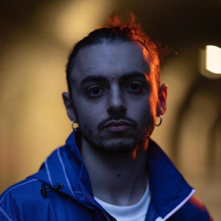 Foto di Amedeo Nan, artista con ruolo nel rap italiano