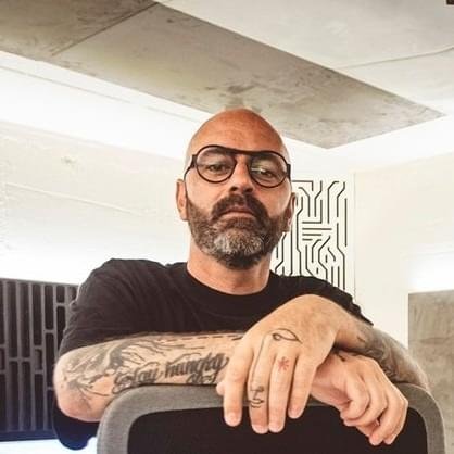 Foto di Andrea Arcangeli, artista con ruolo nel rap italiano