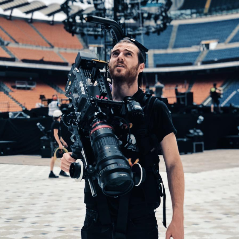 Foto di Andrea Folino, artista con ruolo nel rap italiano