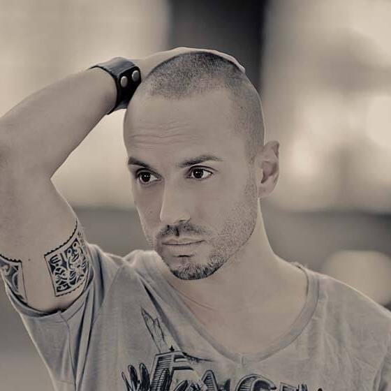 Foto di Andrea Vetralla, artista con ruolo nel rap italiano
