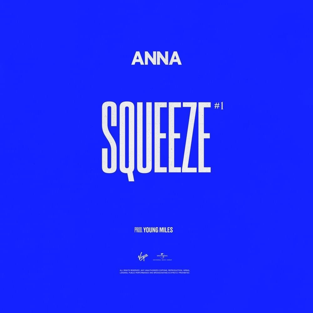 Cover della canzone 'SQUEEZE #1' di ANNA