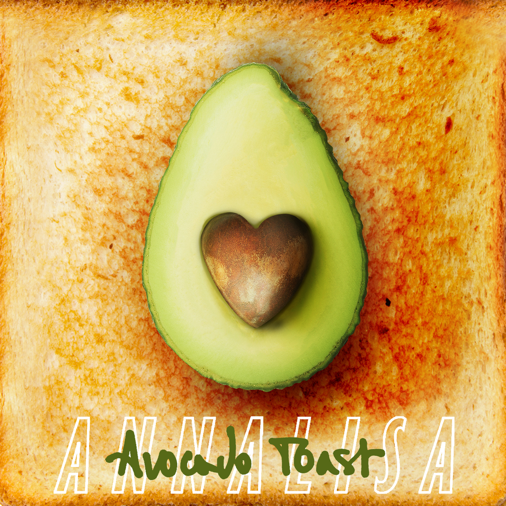 Cover della canzone 'Avocado Toast' di Annalisa