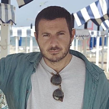 Foto di Antonio Usbergo, artista con ruolo nel rap italiano