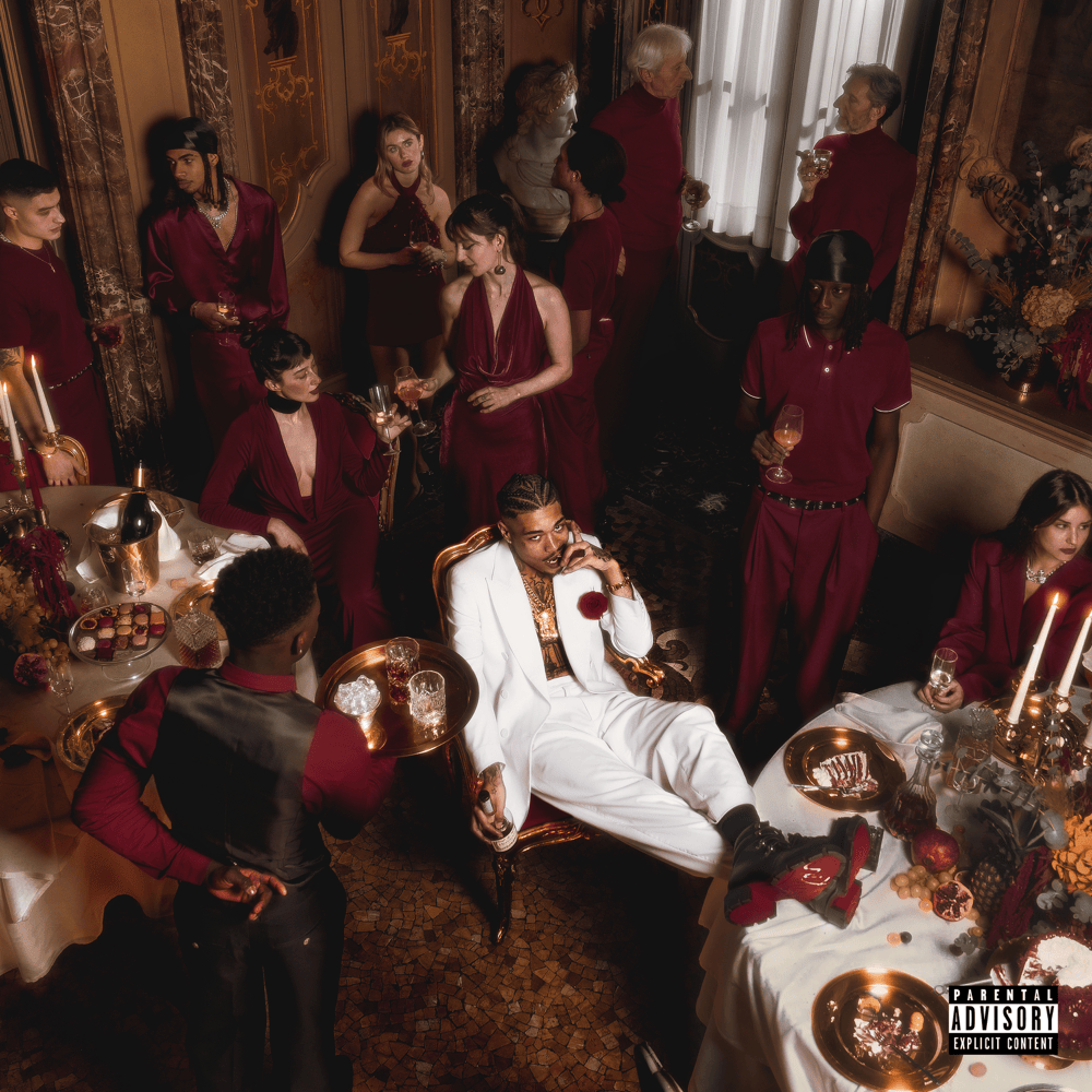 Cover dell'album 'LA BELLAVITA' di Artie 5ive, Ddusi in cui è contenuta 'MILANO TESTAROSSA'