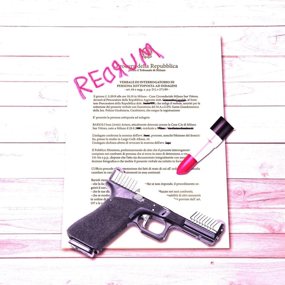 Cover della canzone 'Murder She Wrote/ Omicidio Lei Ha Scritto' di Artie 5ive