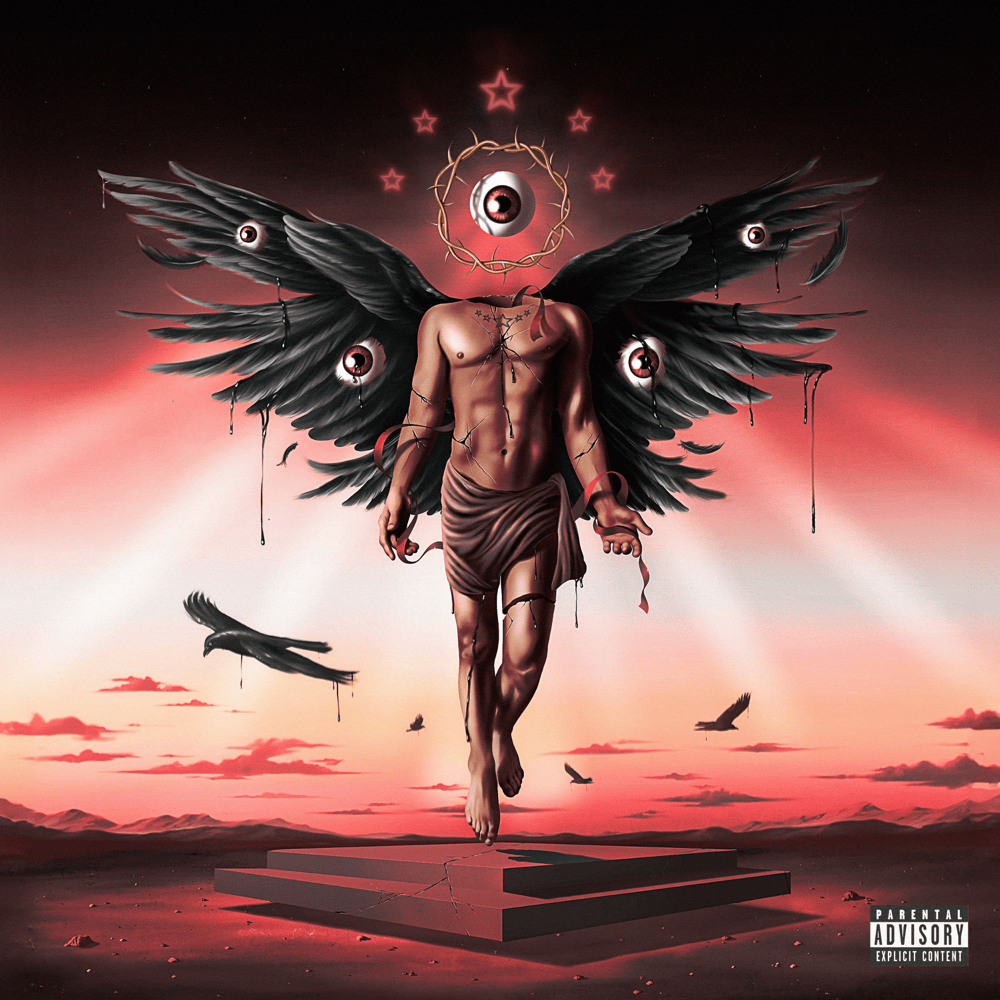 Cover della canzone 'SANTI QUA' di Artie 5ive ft. Ddusi