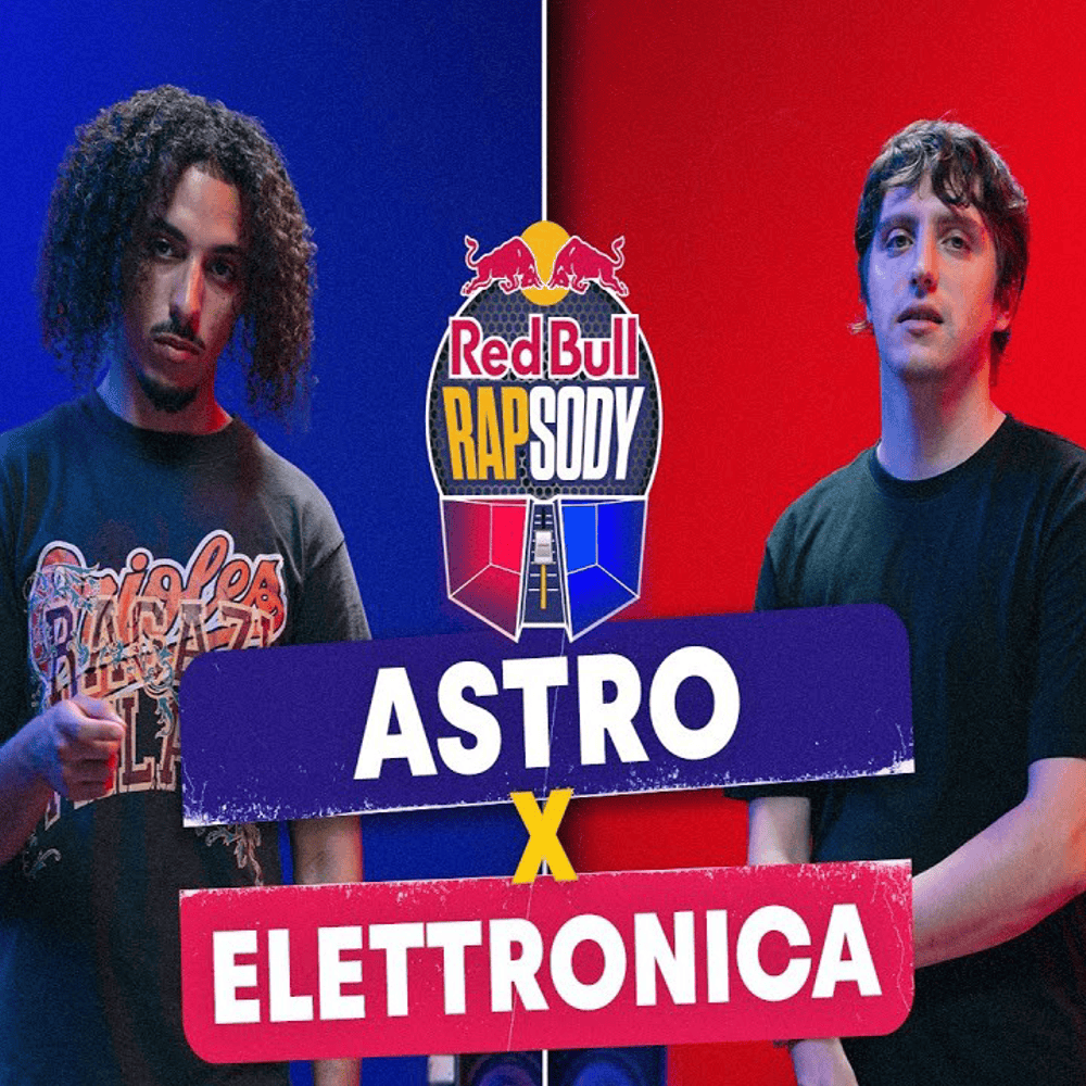 Cover della canzone 'Red Bull Rapsody' di Astro (ITA)