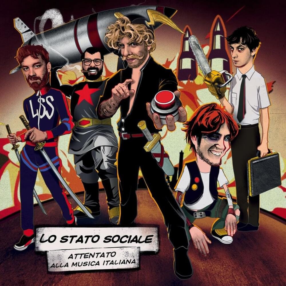Cover dell'album 'Attentato alla musica italiana'