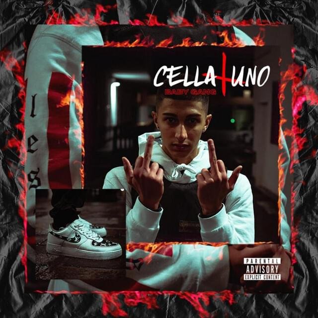 Cover della canzone 'Cella 1' di Baby Gang
