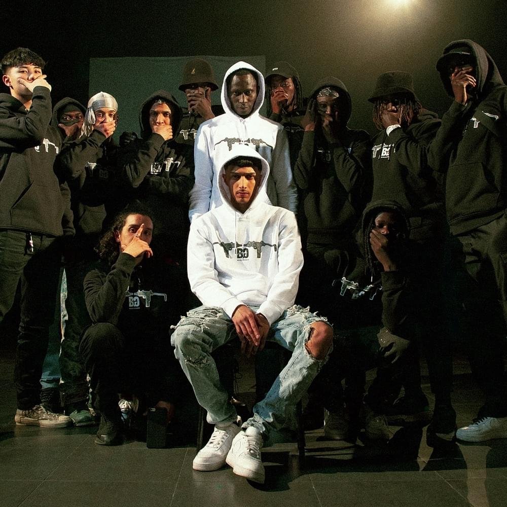 Cover della canzone 'No Parla Tanto' di Baby Gang