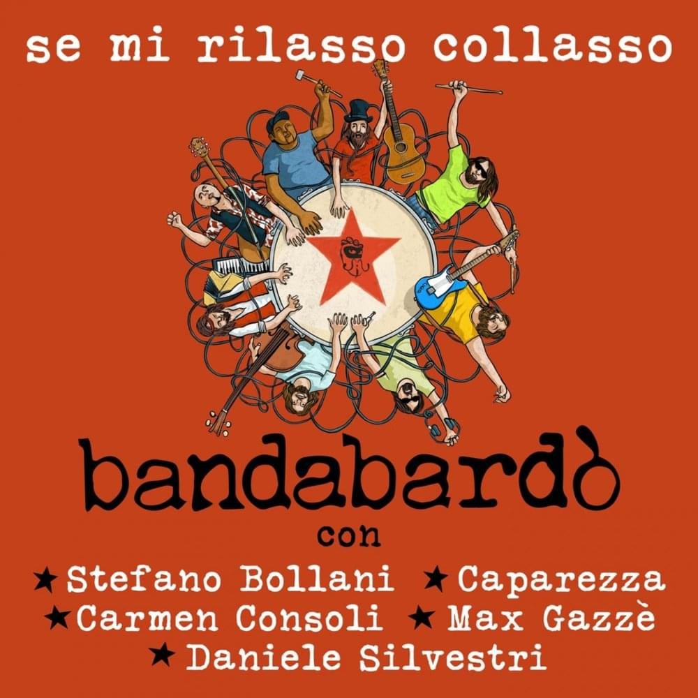 Cover della canzone 'Se mi rilasso collasso' di Bandabardò ft. Caparezza, Carmen Consoli, Daniele Silvestri, Max Gazzè, Stefano Bollani
