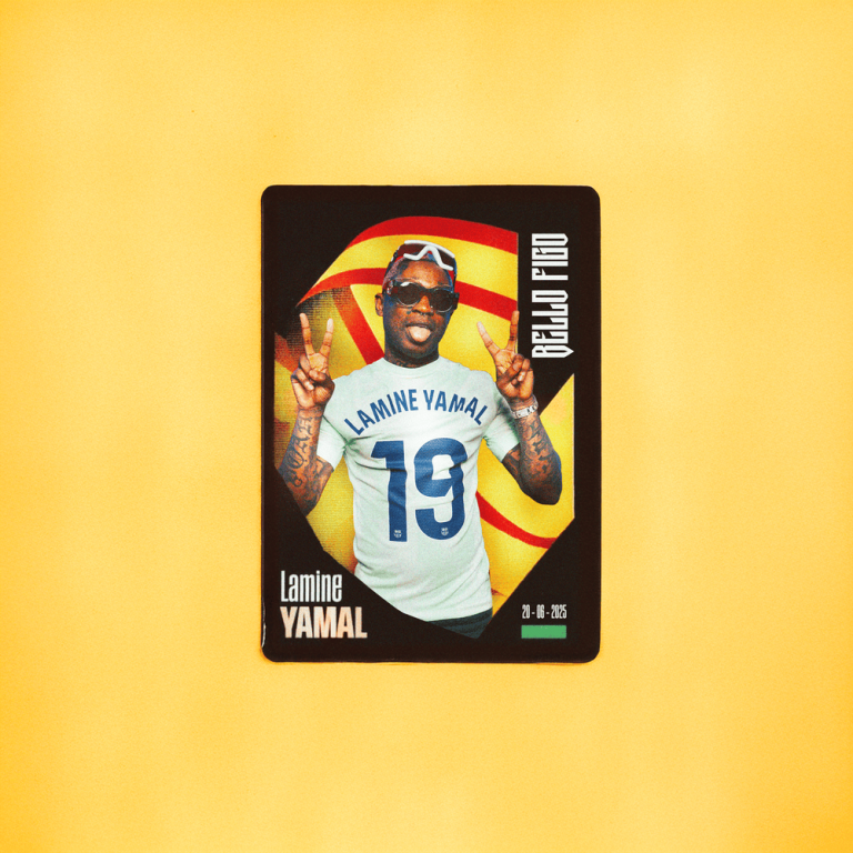 Cover della canzone 'LAMINE YAMAL' di Bello Figo