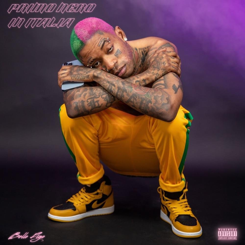 Cover dell'album 'Primo Nero in Italia' di Bello Figo