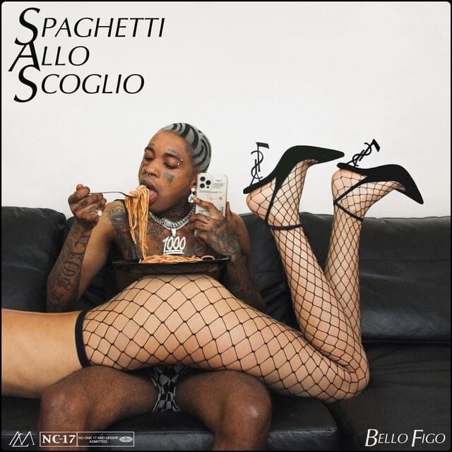 Cover dell'album 'Spaghetti allo scoglio' di Bello Figo