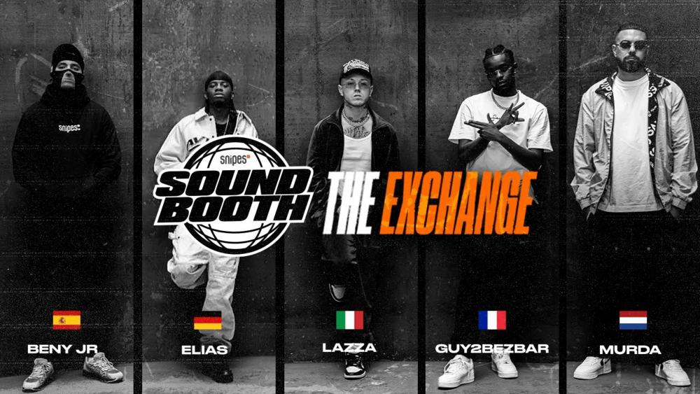 Cover della canzone 'The Exchange' di Beny Jr, Elias, Guy2Bezbar, Lazza, Murda