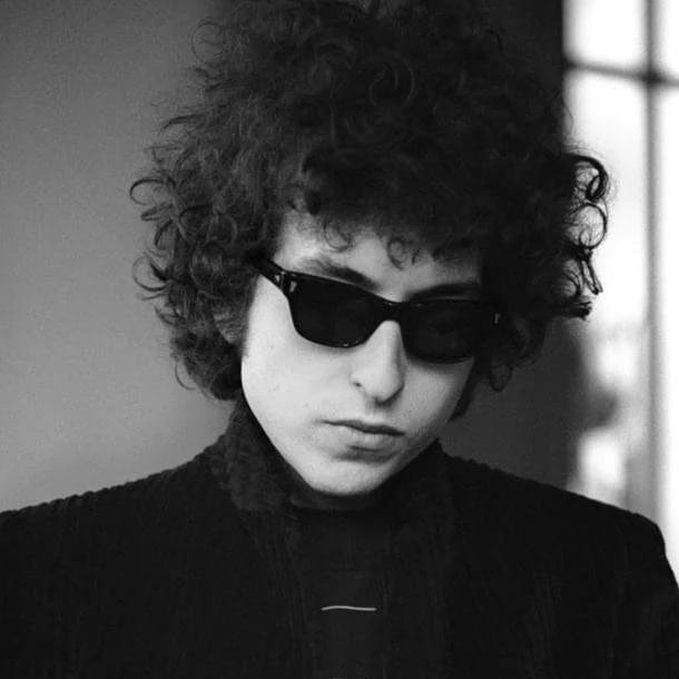 Foto di Bob Dylan, artista con ruolo nel rap italiano