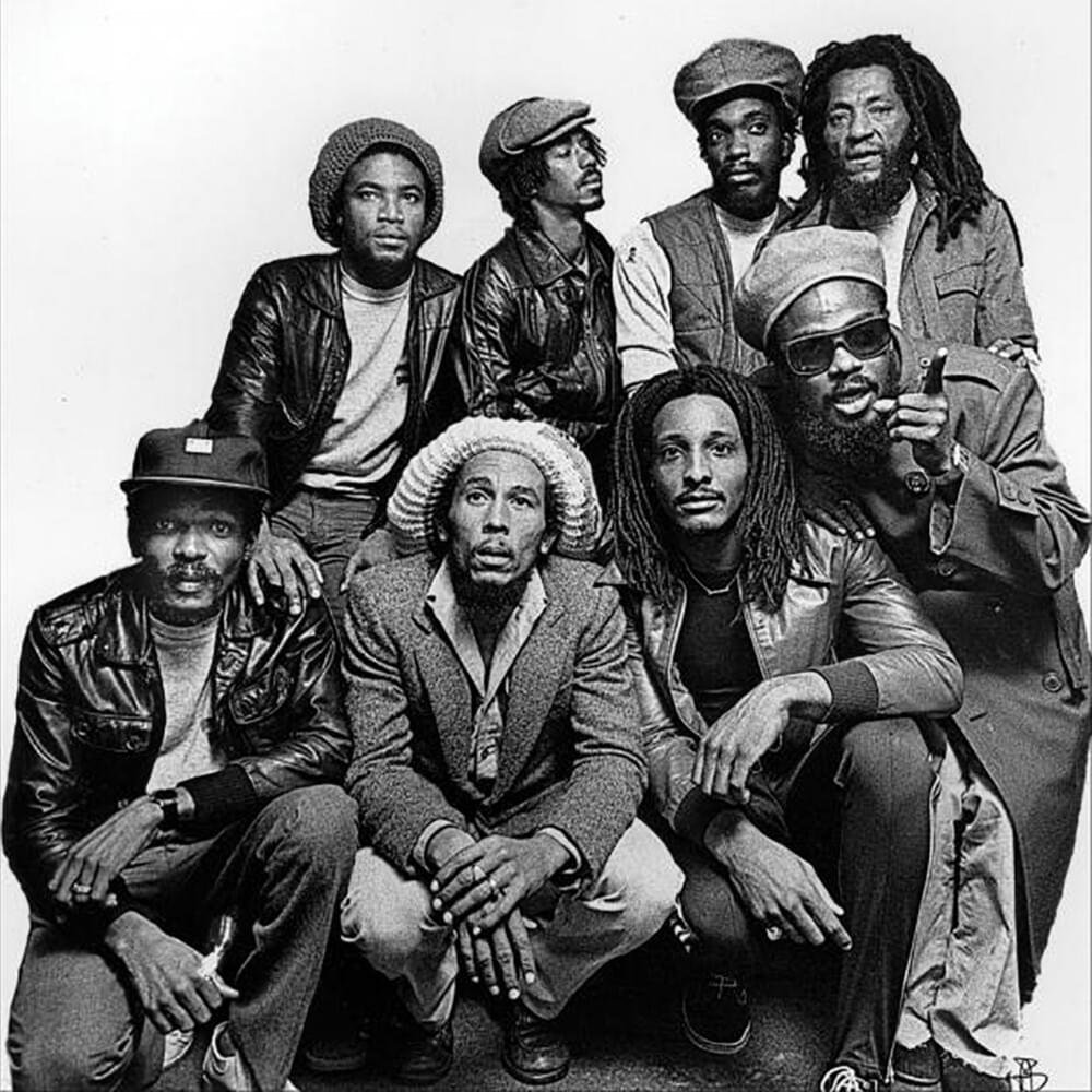 Foto di Bob Marley & The Wailers, artista con ruolo nel rap italiano