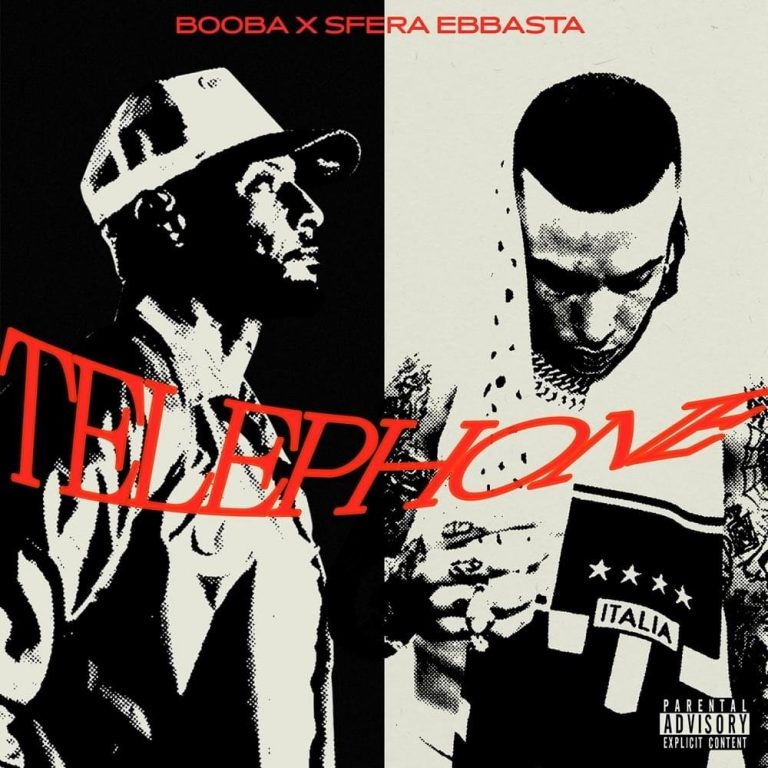 Cover della canzone 'Téléphone' di Booba ft. Sfera Ebbasta