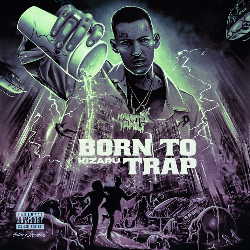 Cover dell'album 'BORN TO TRAP'