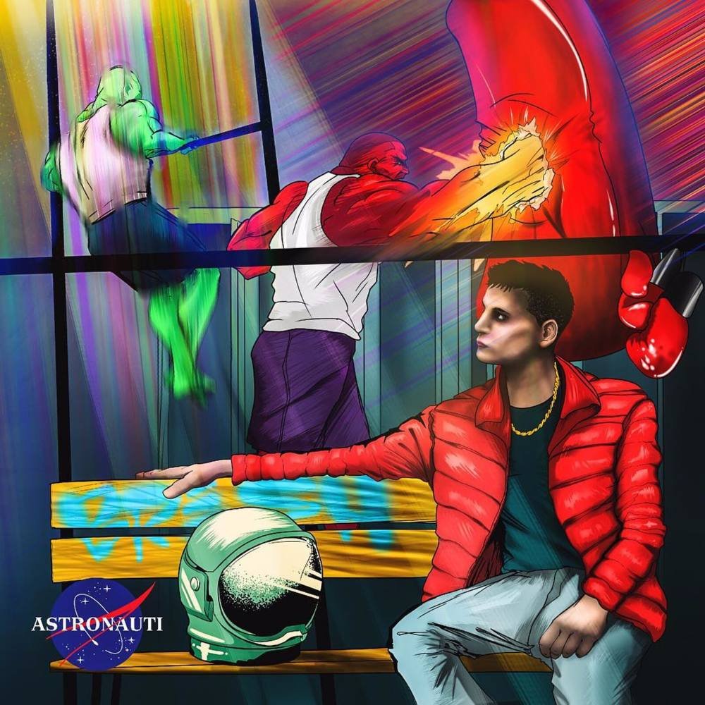 Cover della canzone 'Astronauti' di Bresh