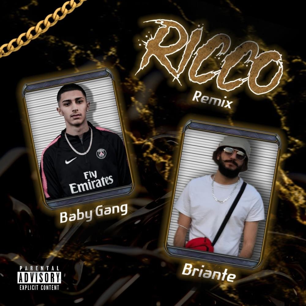 Cover della canzone 'Ricco (Remix)' di Briante ft. Baby Gang