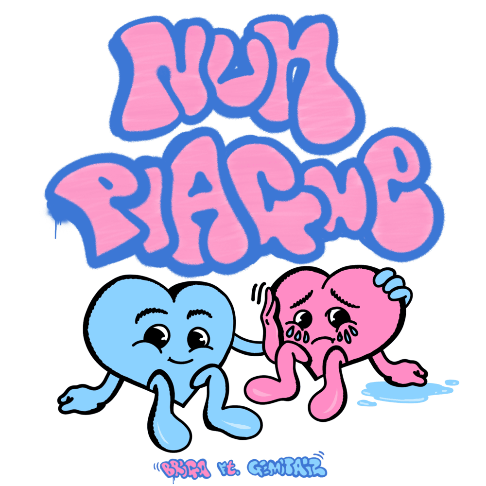 Cover della canzone 'Nun Piagne' di Briga ft. Gemitaiz