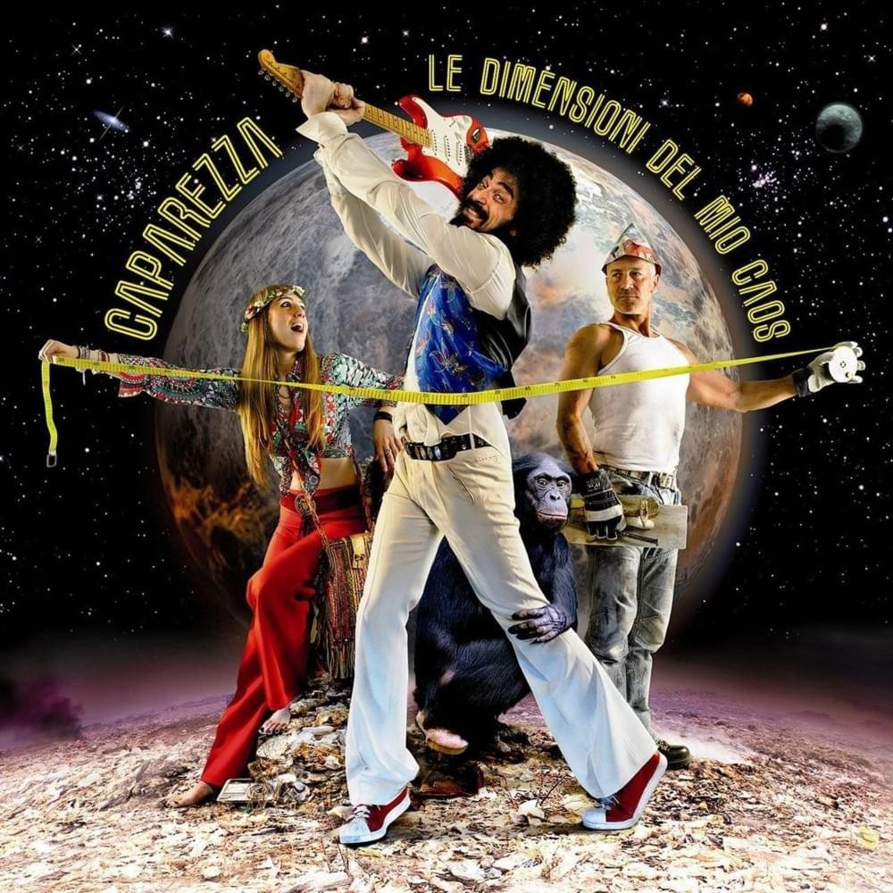 Cover dell'album 'Le Dimensioni Del Mio Caos' di Caparezza