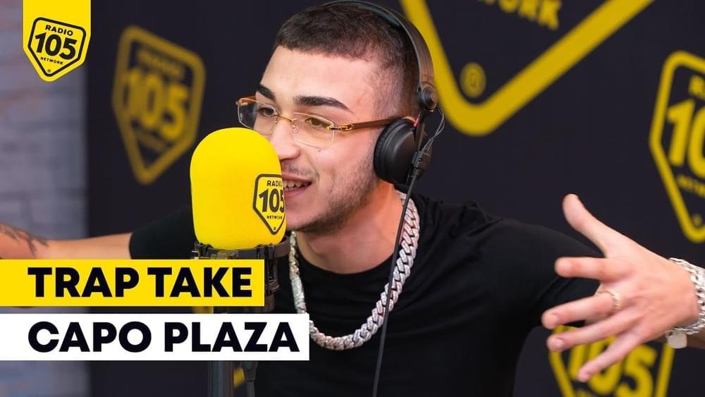 Cover della canzone 'Trap Take Radio 105' di Capo Plaza