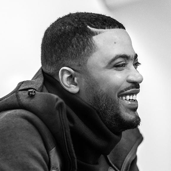 Foto di Chris Macari, artista con ruolo nel rap italiano