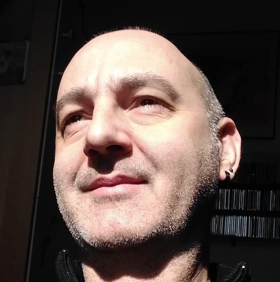 Foto di Claudio Giussani, artista con ruolo nel rap italiano