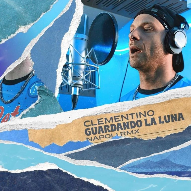 Cover della canzone 'GUARDANDO LA LUNA (NAPOLI RMX)' di Clementino