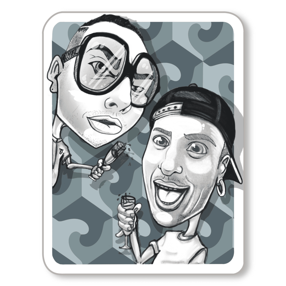 Cover della canzone 'Leggenda da Bar' di Clementino, Inoki