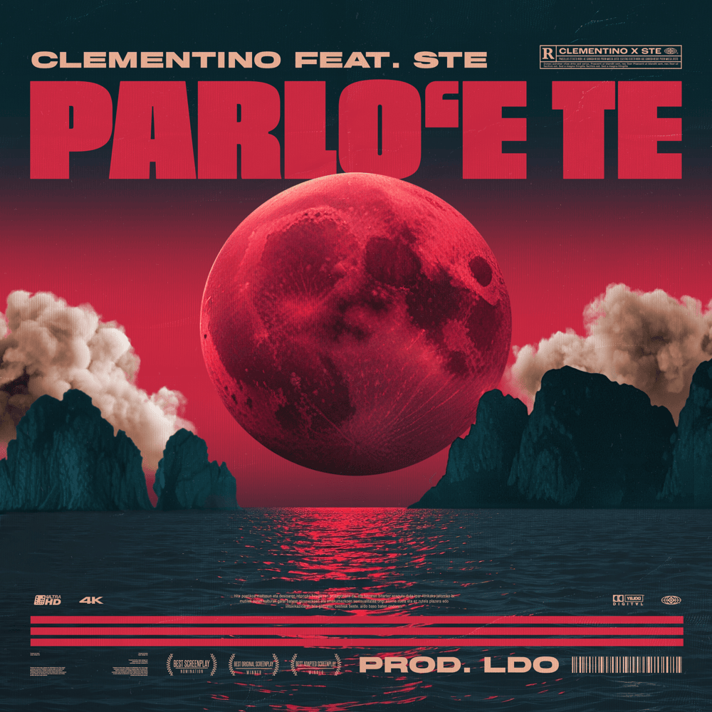 Cover della canzone 'PARLO ’E TE (Luna Rossa)' di Clementino ft. STE (cantante)