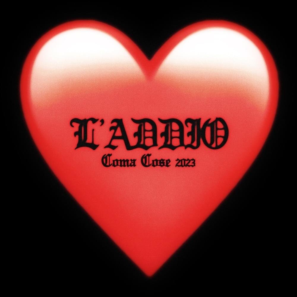 Cover della canzone 'L’addio' di Coma_Cose