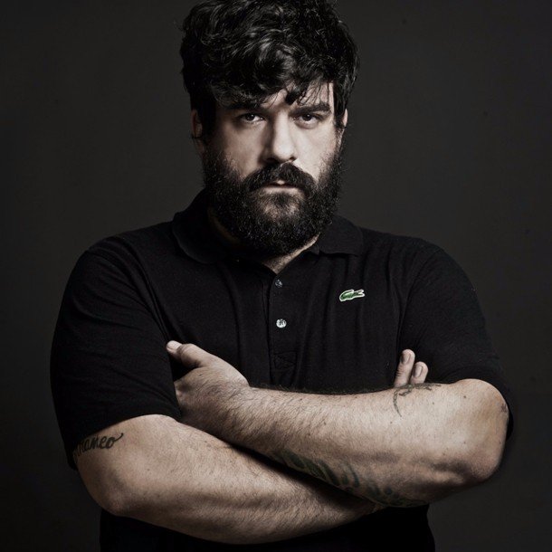 Foto di Cosimo Alemà, artista con ruolo nel rap italiano