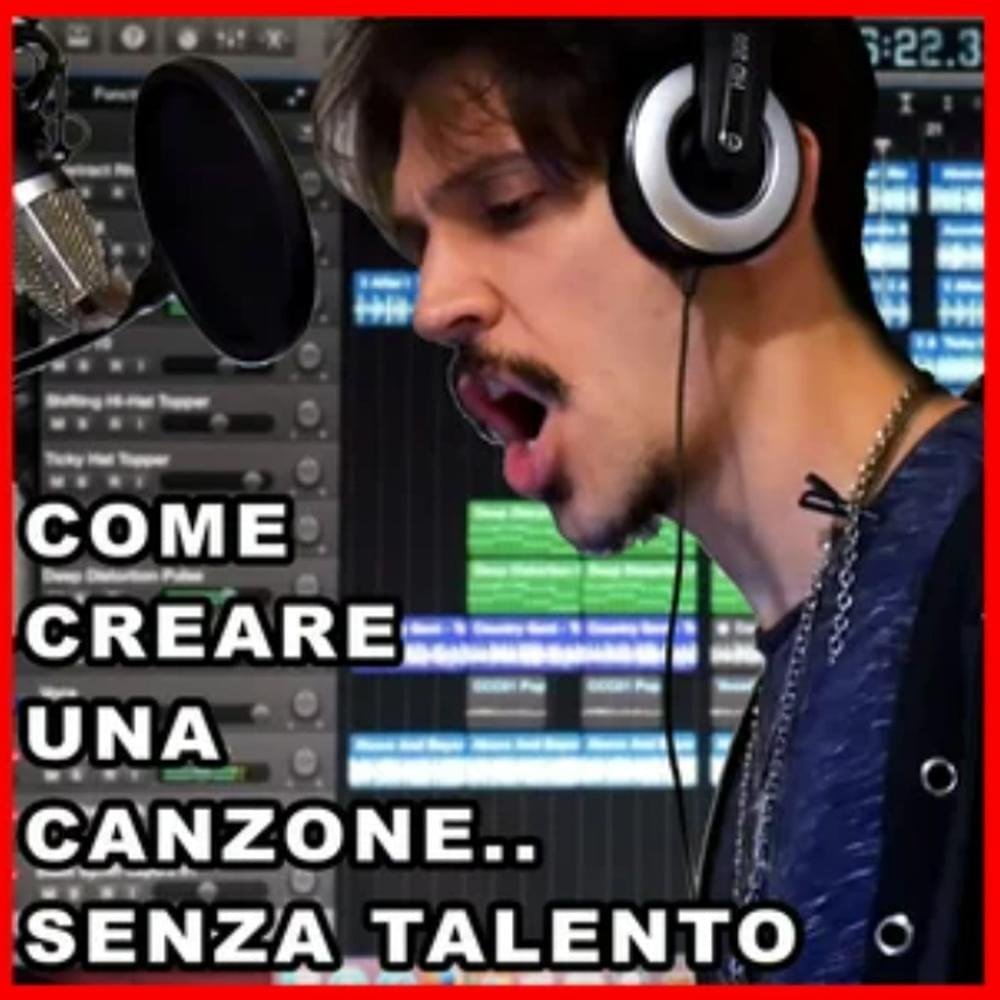 Cover dell'album 'CREA UNA CANZONE... SENZA TALENTO'